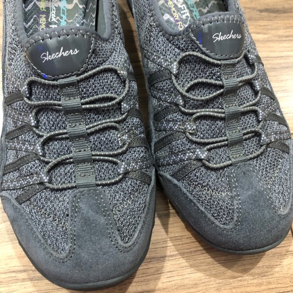 Sketchers Memory Foam Cooled Slip on Shoes - Picture 3 of 10